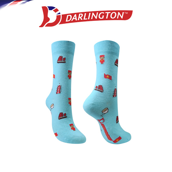 darlington men fashion cotton regular socks 9d0191 blue tint
