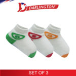 darlington babies thick cotton anklet socks 6d0646 set of 3