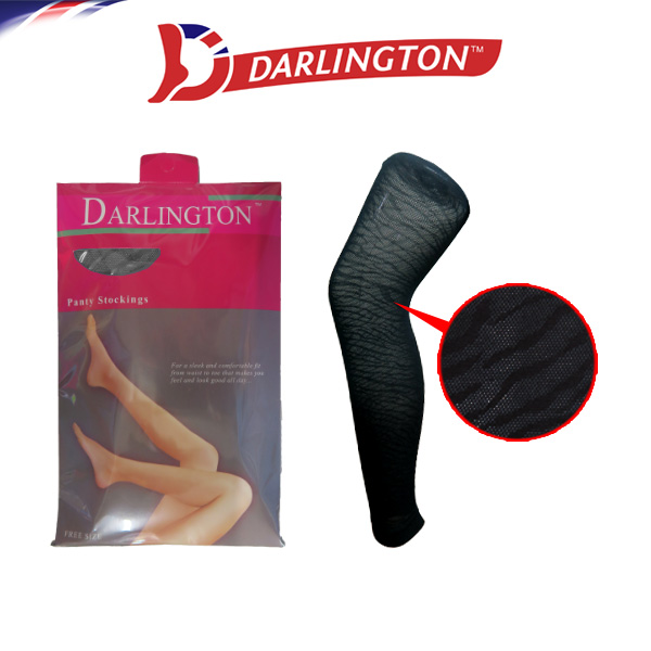 darlington ladies stockings animal skin mesh tbsl01 black