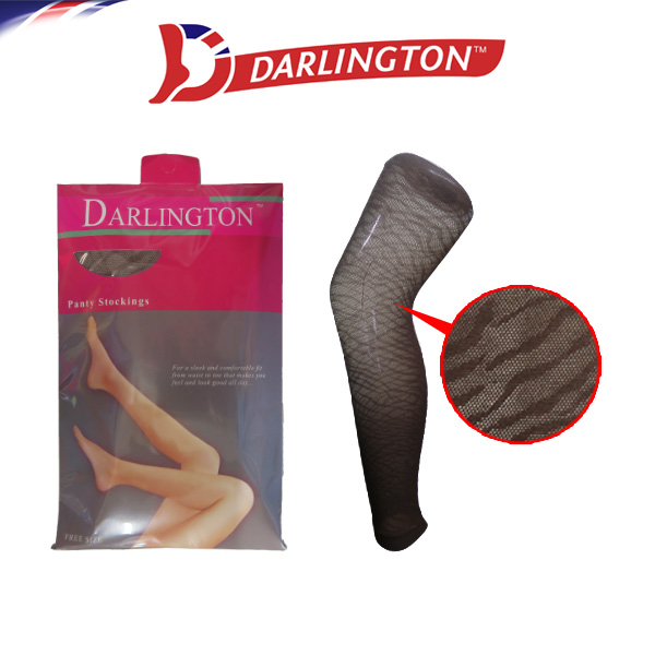 darlington ladies stockings animal skin mesh tbsl01 brown