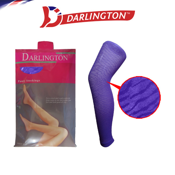 darlington ladies stockings animal skin mesh tbsl01 violet