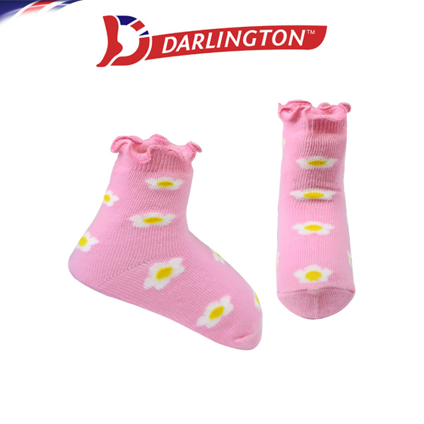darlington babies fashion cotton anklet socks 6d0961 prism pink