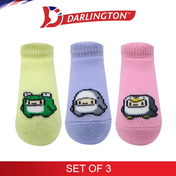 darlington babies thick cotton anklet socks 6d0696 set of 3