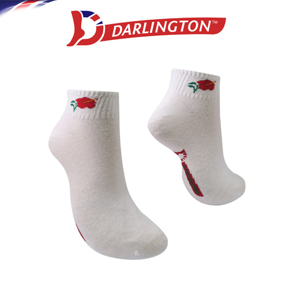 darlington ladies fashion cotton anklet socks 8d0921 white
