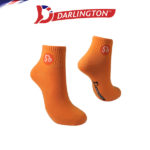 darlington ladies fashion cotton anklet socks 8d1223 tangerine