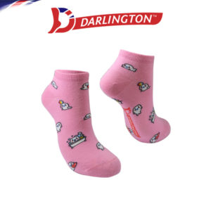 darlington ladies fashion cotton low cut 8d0930 prism pink