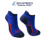 exped men sports nylon biker foot socks 5d1086 amparo blue