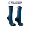 exped men sports thick cotton charcoal regular socks 5d0887 oriental blue