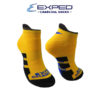 exped men sports thick cotton low cut socks 3d0746 saffron