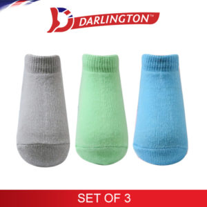 darlington babies basic cotton anklet socks 6e0142 set of 3