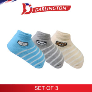 darlington babies thick cotton anklet socks 6e0141 set of 3