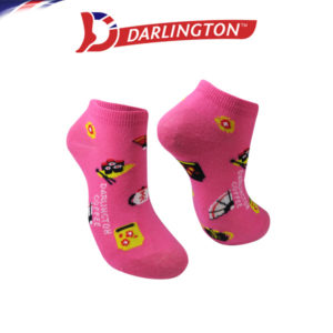 darlington ladies fashion cotton coffee anklet 8e0523 neon pink