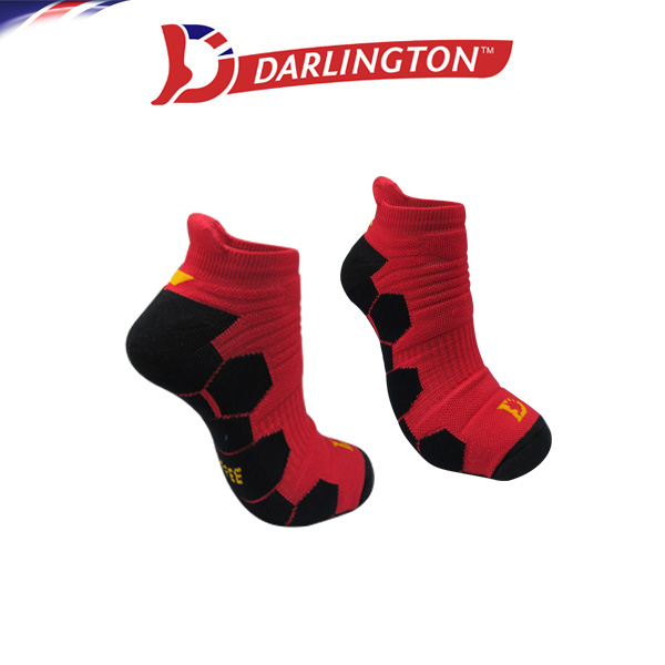 darlington men sports thick cotton coffee anklet socks 9e0186 chinese red