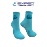 exped ladies fashion cotton charcoal medium socks 4e1032 blue tint