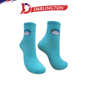 darlington ladies fashion cotton medium socks 8e1123 blue tint