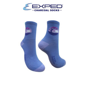 exped ladies fashion cotton charcoal medium socks 4e1026 violet toule