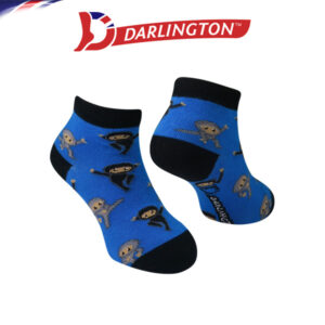 darlington kids fashion cotton twinning socks anklet 7b0219 black