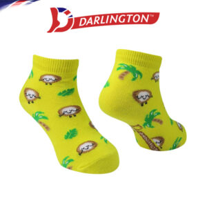 darlington kids fashion cotton twinning socks anklet 7b0221 blazing yellow