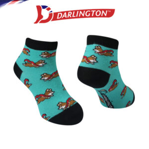 darlington kids fashion cotton twinning socks anklet 7b0226 black