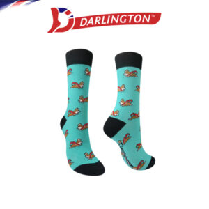 darlington men fashion cotton twinning socks regular 9b0298 black