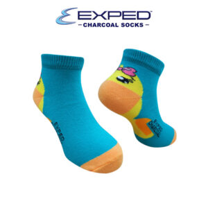 exped kids fashion cotton charcoal anklet socks 3E1188 mellow yellow
