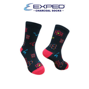 exped kids fashion cotton charcoal twinning socks medium 3e1146 black