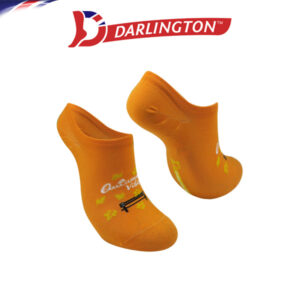 darlington ladies fashion cotton no show socks 8f0936 Sun Orange