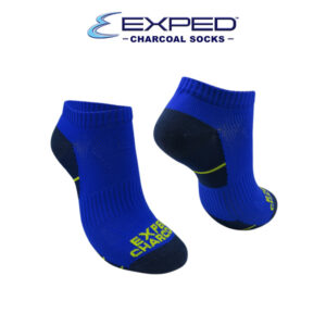 exped men sports nylon biker charcoal foot socks 5g0286 amparo blue