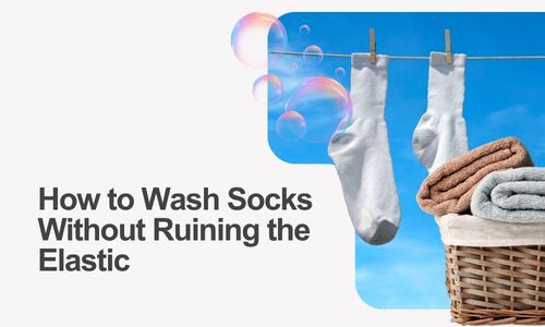 Washing socks elastic